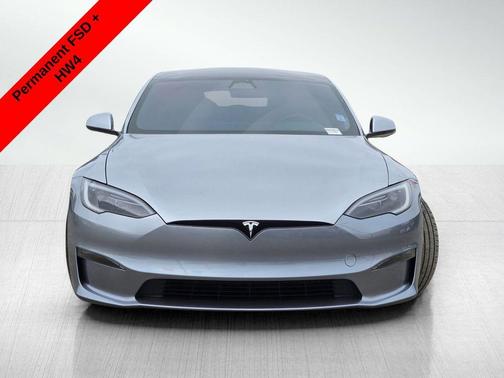 Lunar Silver 2025 Tesla Model S Base