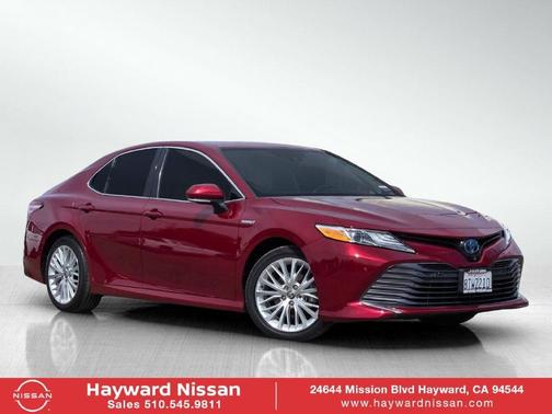 Ruby Flare Pearl 2020 Toyota Camry Hybrid XLE