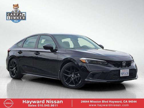 Crystal Black Pearl 2022 Honda Civic Sport