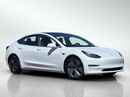 Pearl White Multi 2019 Tesla Model 3 Standard