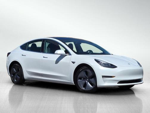 Pearl White Multi 2019 Tesla Model 3 Standard