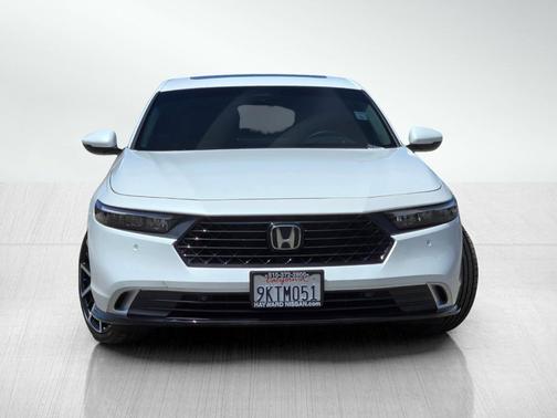 Platinum White Pearl 2024 Honda Accord Hybrid Touring