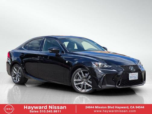Obsidian Black 2019 Lexus IS 300 Base