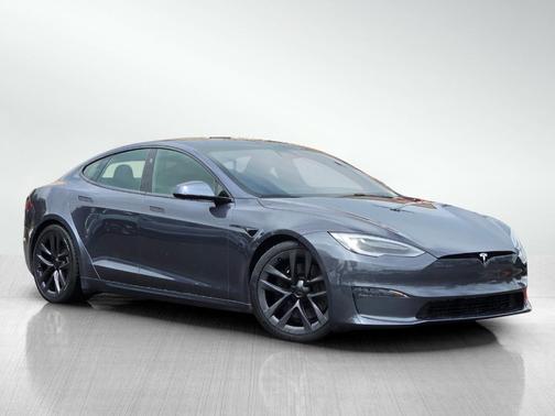 Midnight Silver Metallic 2021 Tesla Model S Long Range
