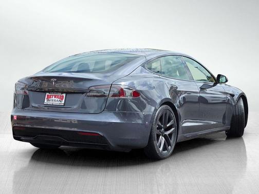 Midnight Silver Metallic 2021 Tesla Model S Long Range