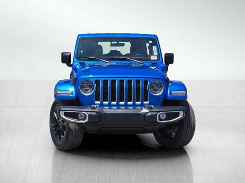 Hydro Blue Pearl 2021 Jeep Wrangler Unlimited 4xe Sahara