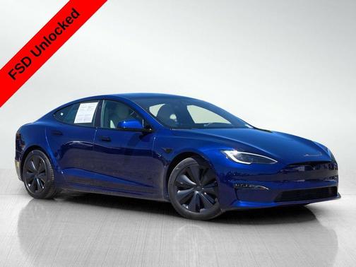 Deep Blue Metallic 2022 Tesla Model S Base