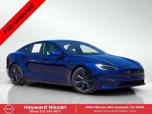 Deep Blue Metallic 2022 Tesla Model S Base