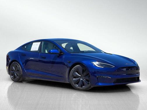 Deep Blue Metallic 2022 Tesla Model S Base