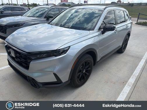 Solar Silver Metallic 2025 Honda CR-V Hybrid