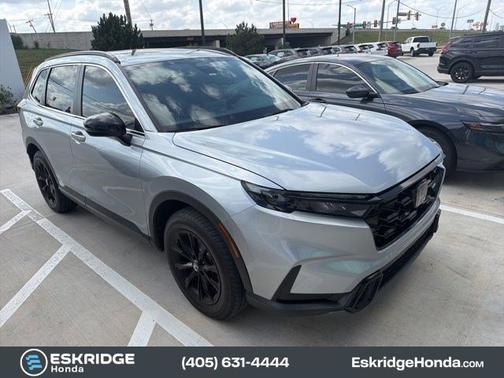 Solar Silver Metallic 2025 Honda CR-V Hybrid