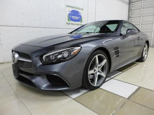 Selenite Grey Metallic 2017 Mercedes-Benz SL 550 SL550