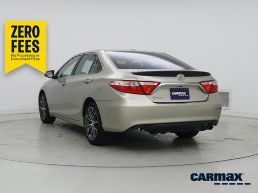 Tan 2017 Toyota Camry XSE