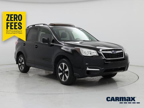 Black 2017 Subaru Forester 2.5I Premium