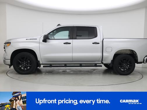 Silver 2022 Chevrolet Silverado 1500 Custom