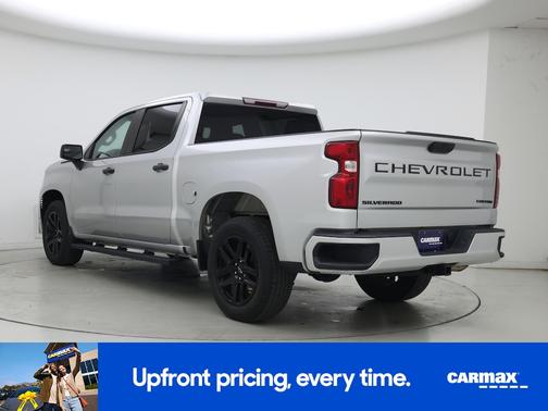 Silver 2022 Chevrolet Silverado 1500 Custom