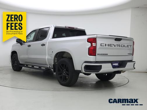 Silver 2022 Chevrolet Silverado 1500 Custom