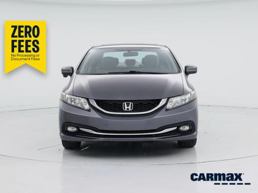 Gray 2014 Honda Civic EX-L