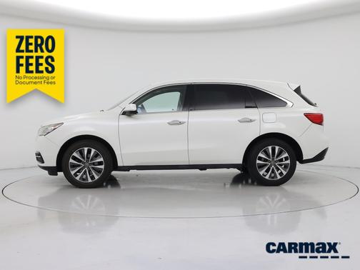 White 2016 Acura MDX