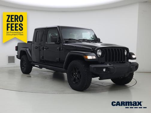 Black 2022 Jeep Gladiator Sport