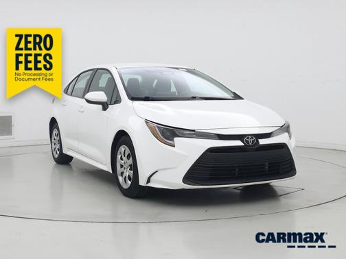 White 2023 Toyota Corolla LE