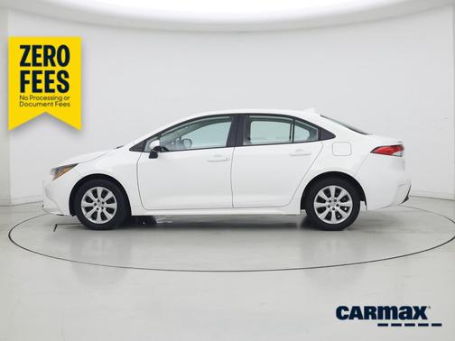 White 2023 Toyota Corolla LE