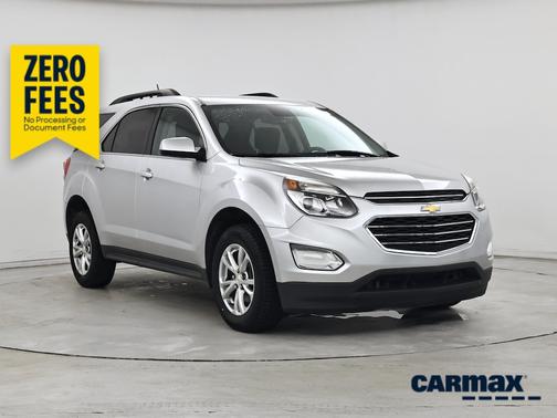 Silver 2017 Chevrolet Equinox LT