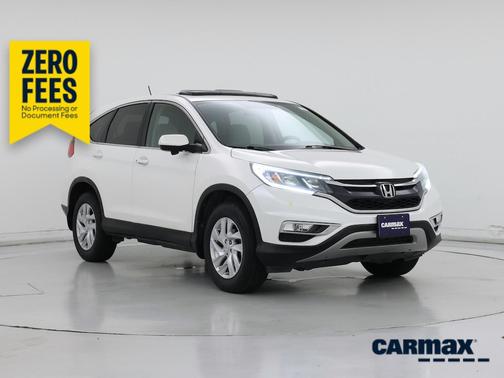 White 2015 Honda CR-V EX
