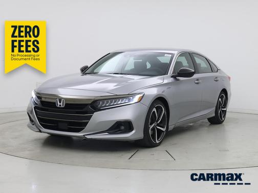 Silver 2022 Honda Accord Hybrid Sport