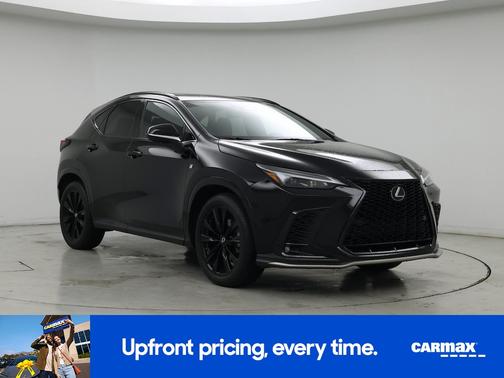 Black 2022 Lexus NX 350 F-SPORT Handling