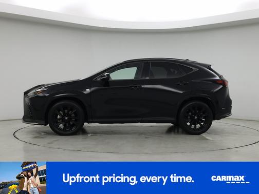 Black 2022 Lexus NX 350 F-SPORT Handling