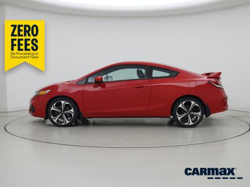 Red 2015 Honda Civic SI