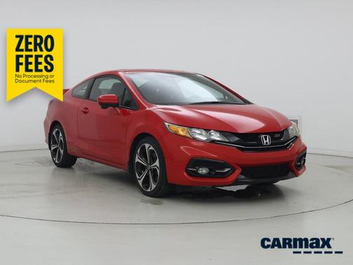 Red 2015 Honda Civic SI