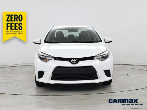 White 2015 Toyota Corolla L