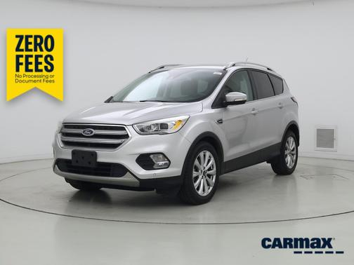 Silver 2017 Ford Escape Titanium