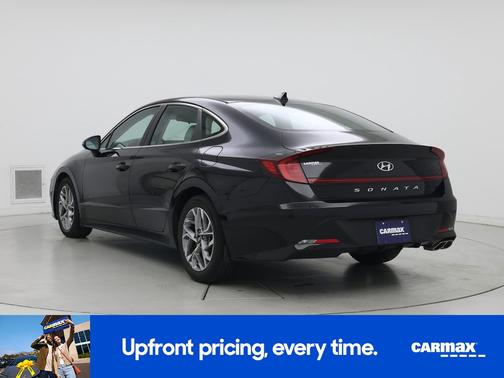 Black 2021 Hyundai SONATA SEL
