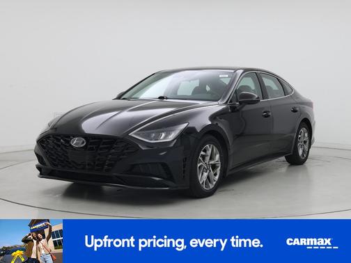 Black 2021 Hyundai SONATA SEL