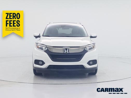 White 2021 Honda HR-V EX