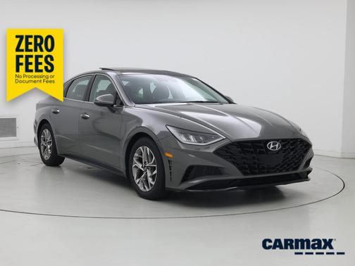 Gray 2021 Hyundai SONATA SEL