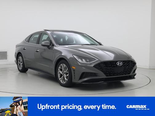 Gray 2021 Hyundai SONATA SEL
