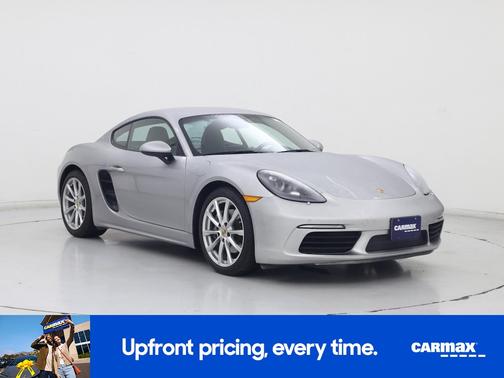 Silver 2017 Porsche 718 Cayman