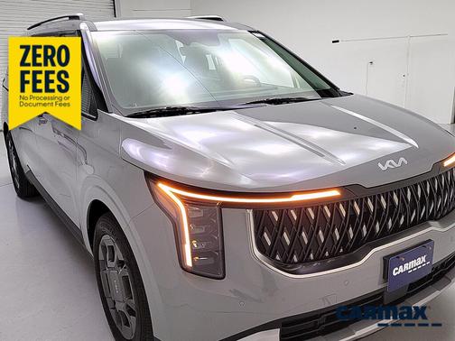 Gray 2026 Kia Carnival Hybrid EX