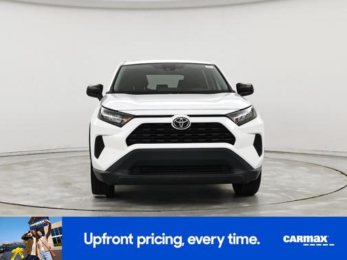 White 2022 Toyota RAV4 LE