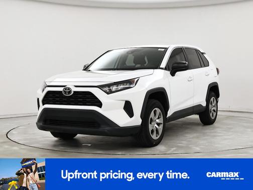 White 2022 Toyota RAV4 LE