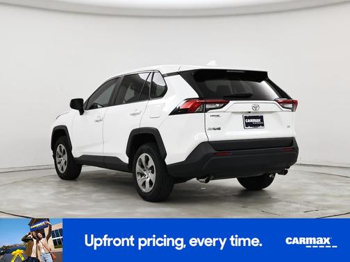 White 2022 Toyota RAV4 LE