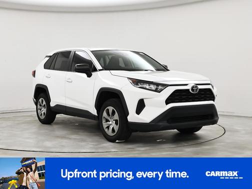 White 2022 Toyota RAV4 LE