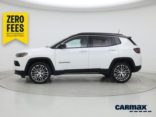 White 2023 Jeep Compass Limited