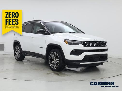 White 2023 Jeep Compass Limited