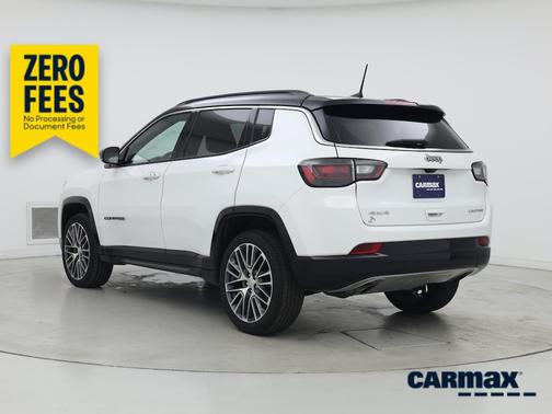 White 2023 Jeep Compass Limited