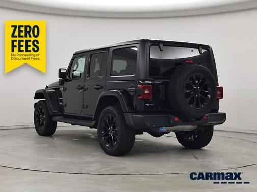 Black 2023 Jeep Wrangler 4xe Unlimited Sahara